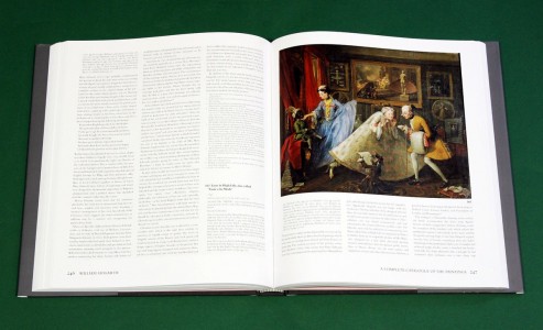 Double spread of book