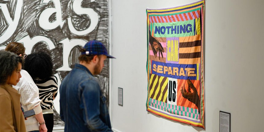 Conversations, an exhibition supported by the Paul Mellon Centre and held at the Walker Art Gallery in 2024.